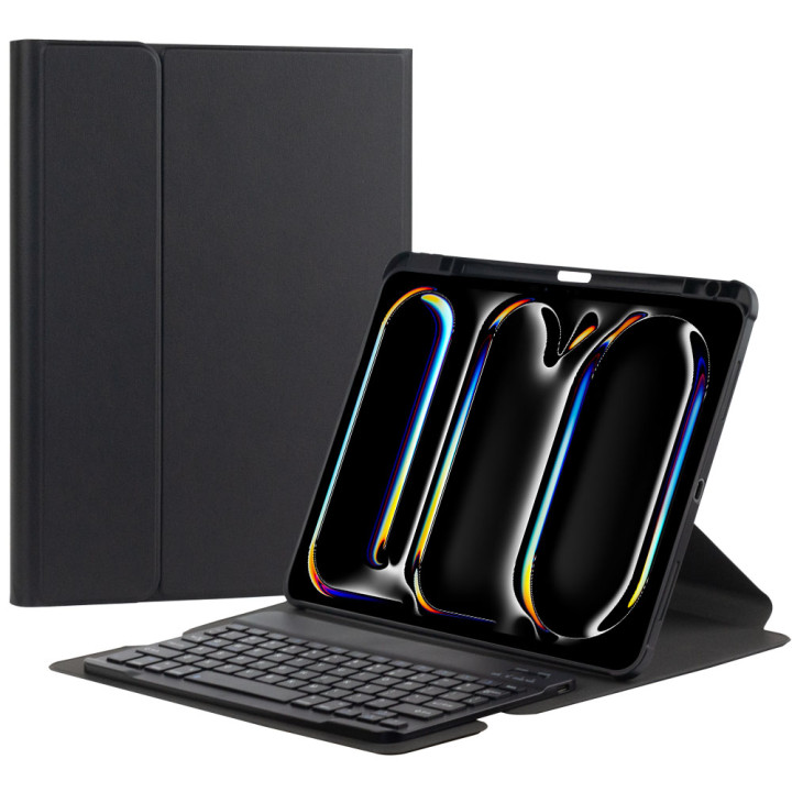 Чохол з клавіатурою для Apple iPad Pro 13 (2024) Galeo Rotating (En+Ua+Ru) Black
