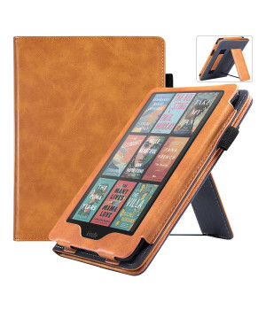 Чохол Vertical Leather Stand для Amazon Kindle Paperwhite 12th Gen / Colorsoft 7.0" Brown