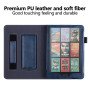 Чехол Vertical Leather Stand для Amazon Kindle Paperwhite 12th Gen / Colorsoft 7.0" Dark Blue