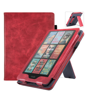 Чохол Vertical Leather Stand для Amazon Kindle Paperwhite 12th Gen / Colorsoft 7.0" Red