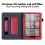 Чохол Vertical Leather Stand для Amazon Kindle Paperwhite 12th Gen / Colorsoft 7.0" Red