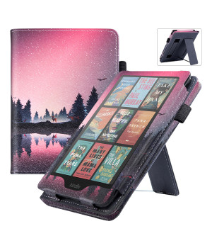 Чохол Vertical Leather Stand для Amazon Kindle Paperwhite 12th Gen / Colorsoft 7.0" Dusk