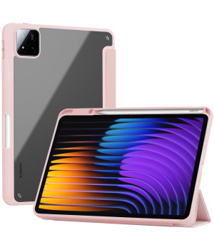 Чехол Galeo Hybrid Case with Stylus Holder для Xiaomi Pad 7 / Pad 7 Pro 11.2" Powder Pink