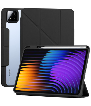 Чехол Galeo Hybrid Origami with Stylus Holder для Xiaomi Pad 7 / Pad 7 Pro 11.2" Black