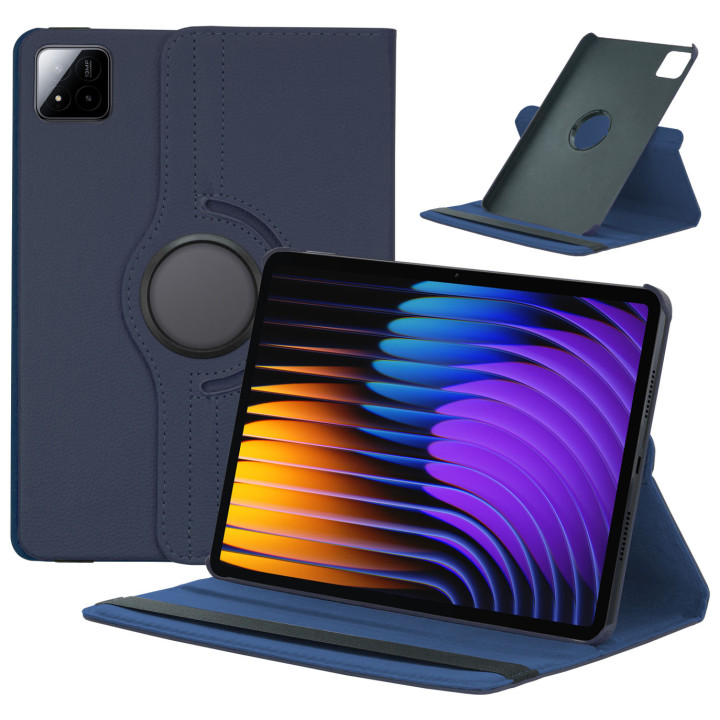 Поворотный чехол Galeo для Xiaomi Pad 7 / Pad 7 Pro 11.2" Navy Blue