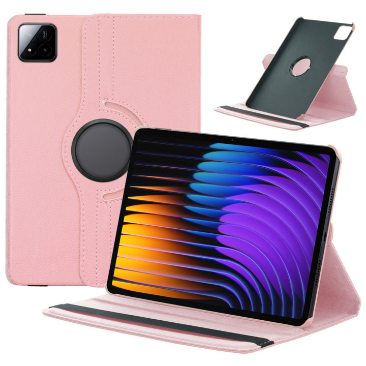 Поворотный чехол Galeo для Xiaomi Pad 7 / Pad 7 Pro 11.2" Pink