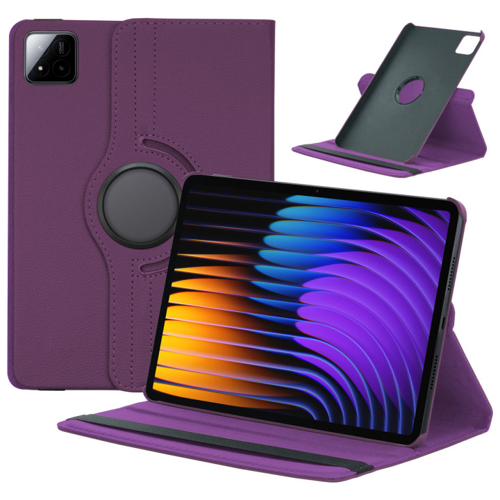 Поворотний чохол Galeo для Xiaomi Pad 7 / Pad 7 Pro 11.2" Purple