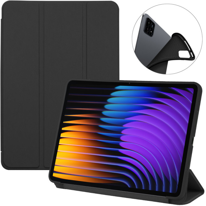 Чехол Galeo Silicone Color Series для Xiaomi Pad 7 / Pad 7 Pro 11.2" Black