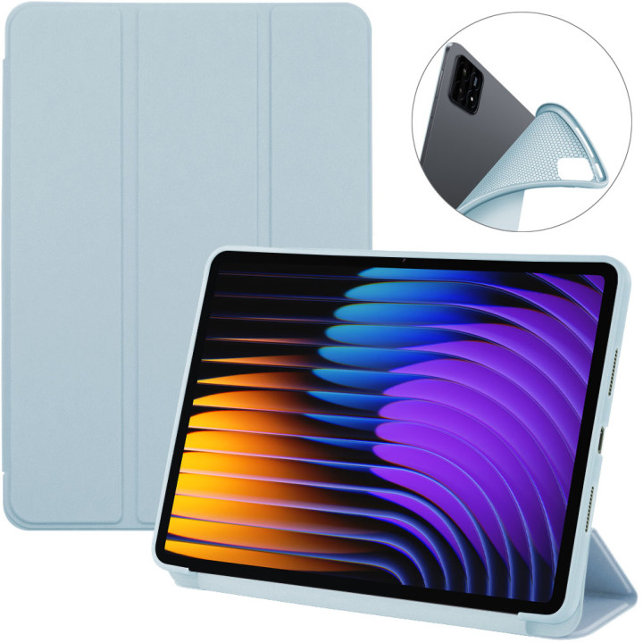 Чехол Galeo Silicone Color Series для Xiaomi Pad 7 / Pad 7 Pro 11.2" Light Blue