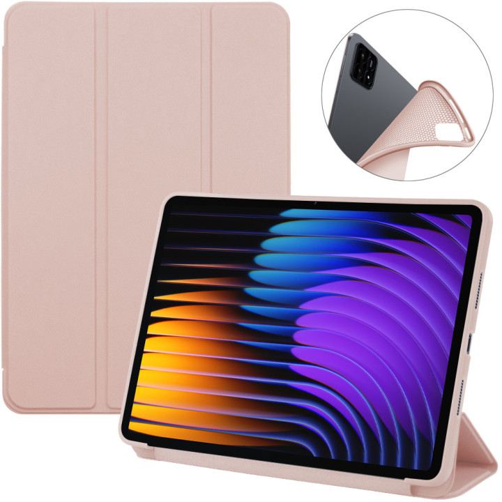 Чехол Galeo Silicone Color Series для Xiaomi Pad 7 / Pad 7 Pro 11.2" Powder Pink