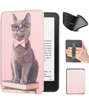 Чохол Galeo TPU with Handstrap для Amazon Kindle Paperwhite 12th Gen / Kindle Colorsoft Cat