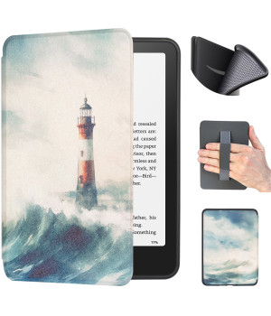 Чохол Galeo TPU with Handstrap для Amazon Kindle Paperwhite 12th Gen / Kindle Colorsoft Lighthouse