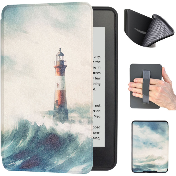 Чохол Galeo TPU with Handstrap для Amazon Kindle Paperwhite 10th Gen (2018) Lighthouse