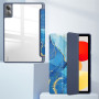 Чехол Galeo Hybrid Case with Stylus Holder для Xiaomi Redmi Pad SE 11" Blue Marble