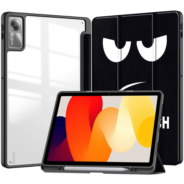 Чехол Galeo Hybrid Case with Stylus Holder для Xiaomi Redmi Pad SE 11" Don't Touch!