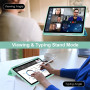 Чехол Galeo Hybrid Case with Stylus Holder для Xiaomi Redmi Pad SE 11" Green Marble