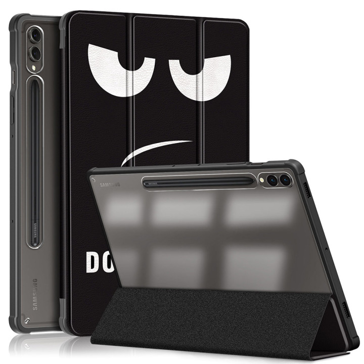 Чехол Galeo Hybrid Case with S-Pen Holder для Samsung Galaxy Tab S10 Plus/S9 Plus 12.4" Don't Touch!