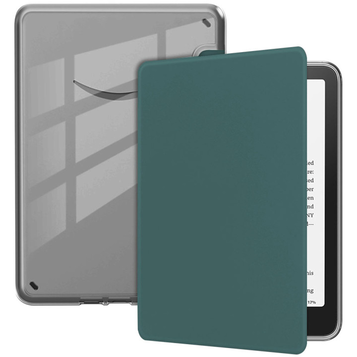 Чохол Galeo Clear Back Folio для Amazon Kindle Paperwhite 12th Gen. (2024) 7" Dark Green