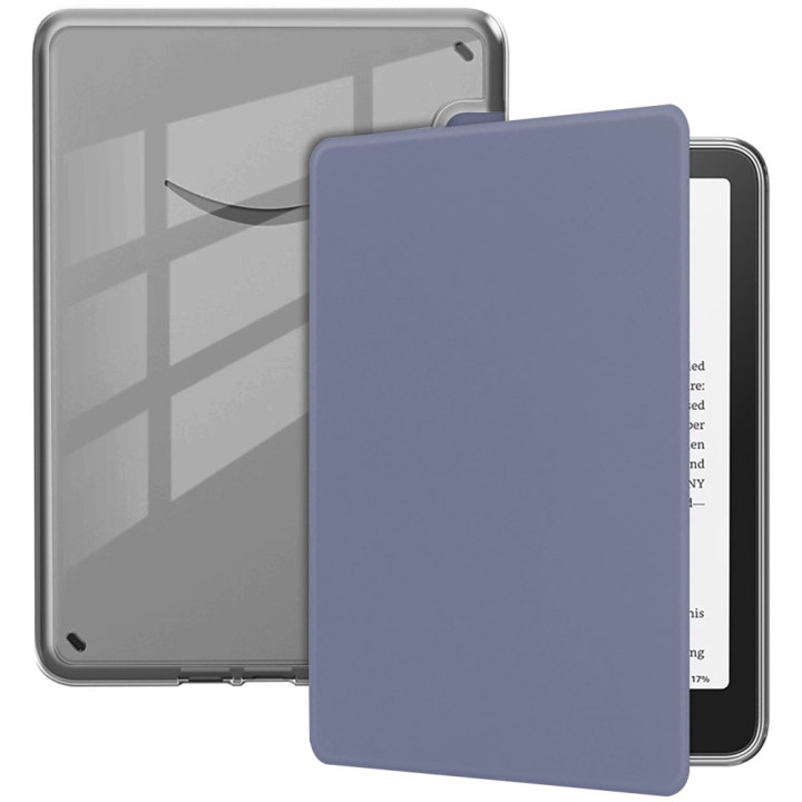 Чохол Galeo Clear Back Folio для Amazon Kindle Paperwhite 12th Gen. (2024) 7" Heather Grey