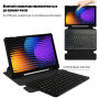Чехол с bluetooth клавиатурой для Xaiomi Pad 7 / Pad 7 Pro 11.2" (En+Ua+Ru) Galeo Rotating Black