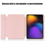 Чохол з bluetooth клавіатурою для Xaiomi Pad 7 / Pad 7 Pro 11.2" (En+Ua+Ru) Galeo Rotating Pink