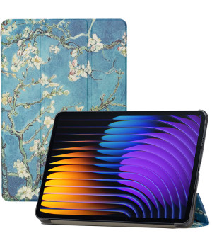Чехол Galeo Slimline Print для Xiaomi Pad 7 / Pad 7 Pro 11.2" Almond Blossom