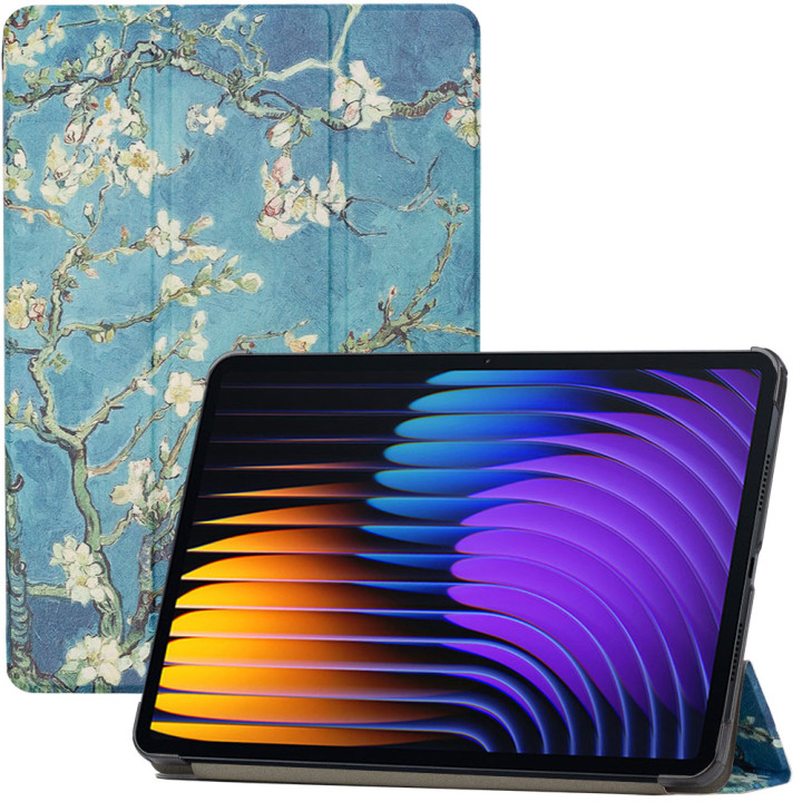 Чехол Galeo Slimline Print для Xiaomi Pad 7 / Pad 7 Pro 11.2" Almond Blossom