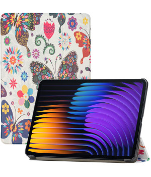 Чехол Galeo Slimline Print для Xiaomi Pad 7 / Pad 7 Pro 11.2" Butterflies