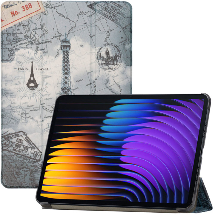 Чехол Galeo Slimline Print для Xiaomi Pad 7 / Pad 7 Pro 11.2" Paris