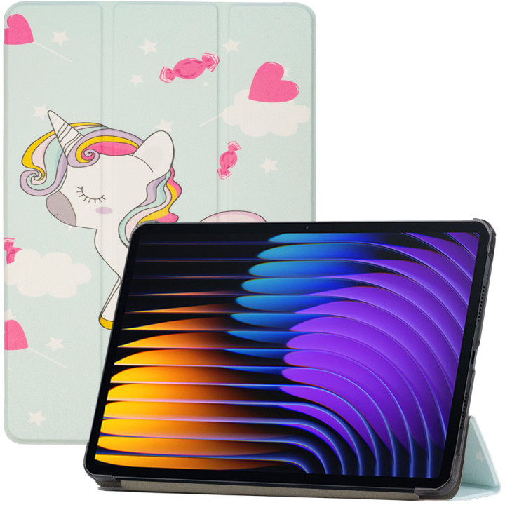 Чехол Galeo Slimline Print для Xiaomi Pad 7 / Pad 7 Pro 11.2" Unicorn