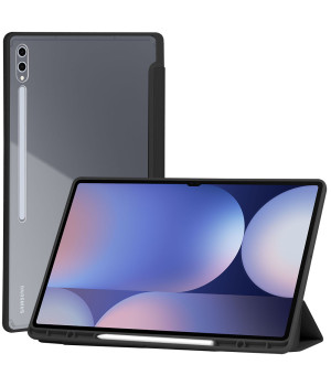 Чехол Galeo Hybrid Case with S-Pen Holder для Samsung Galaxy Tab S10 Ultra/S9 Ultra 14.6" Black