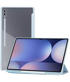 Чехол Galeo Hybrid Case with S-Pen Holder для Samsung Galaxy Tab S10 Ultra/S9 Ultra 14.6" Light Blue