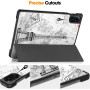 Чохол Galeo Slimline Print для Honor Pad X9 Paris