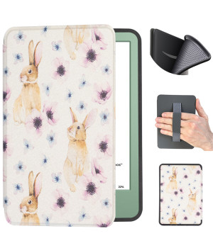 Чохол Galeo TPU with Handstrap для Amazon Kindle 11th Gen (2022/2024) 6.0" Bunny