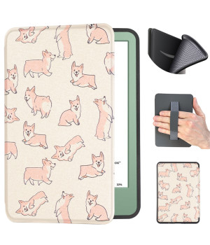 Чохол Galeo TPU with Handstrap для Amazon Kindle 11th Gen (2022/2024) 6.0" Corgi