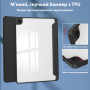 Чехол Galeo Hybrid Case with S-Pen Holder для Samsung Galaxy Tab A9 Plus SM-X210, SM-X216 Black