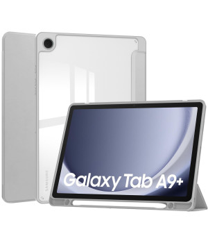 Чехол Galeo Hybrid Case with S-Pen Holder для Samsung Galaxy Tab A9 Plus SM-X210, SM-X216 Grey