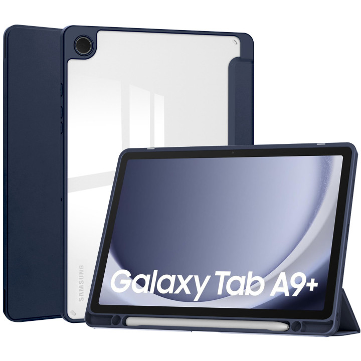 Чехол Galeo Hybrid Case with S-Pen Holder для Samsung Galaxy Tab A9 Plus SM-X210, SM-X216 Navy Blue