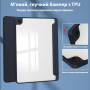 Чехол Galeo Hybrid Case with S-Pen Holder для Samsung Galaxy Tab A9 Plus SM-X210, SM-X216 Navy Blue