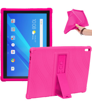 Силіконовий чохол Galeo для Lenovo Tab 4 10 TB-X304 / Tab 4 10 Plus TB-X704 Hotpink