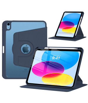 Чехол Galeo Hybrid Rotating Stand для Apple iPad 11 (2025) / iPad 10 (2022) 10.9"  Navy Blue