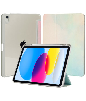 Чохол Galeo Hybrid with Pencil Holder для iPad 11 (2025) / iPad 10 10.9" (2022) Pink Clouds