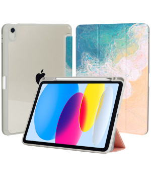 Чохол Galeo Hybrid with Pencil Holder для iPad 11 (2025) / iPad 10 10.9" (2022) Seashore