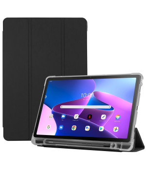 Чохол Galeo TPU Trifold with Stylus Holder для Lenovo Tab M10 Plus 3rd Gen TB-125, TB-128 Black