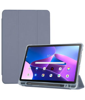 Чохол Galeo TPU Trifold with Stylus Holder для Lenovo Tab M10 Plus 3rd Gen TB-125, TB-128 Heather