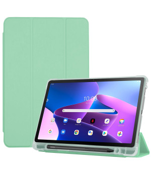 Чохол Galeo TPU Trifold with Stylus Holder для Lenovo Tab M10 Plus 3rd Gen TB-125, TB-128 Mint