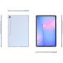TPU чехол Galeo Anti-Shock для Samsung Galaxy Tab S10 FE+ SM-X620, SM-X626 13.1" Transparent