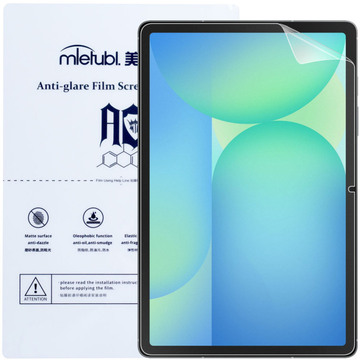 Гидрогелевая пленка Mietubl Anti-Glare для Samsung Galaxy Tab S10 FE / Tab S9 / Tab S9 FE Матовая