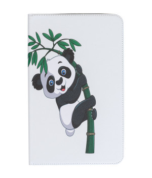 Чехол Galeo Classy Printed Stand для Samsung Galaxy Tab E 9.6 SM-T560, T561 Panda
