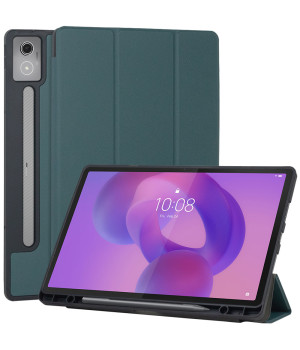 Чохол Galeo Flex TPU з відсіком для стилуса для Lenovo Idea Tab Pro 12.7" TB373FU Dark Green